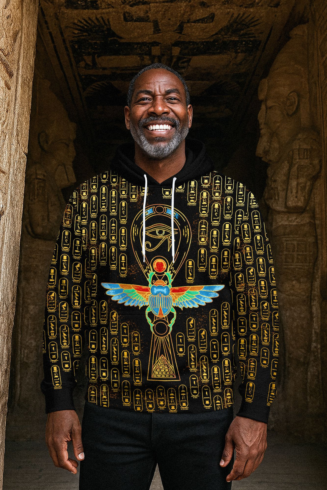 Ancient Pride All-over Hoodie Hoodie Tianci Pullover S 