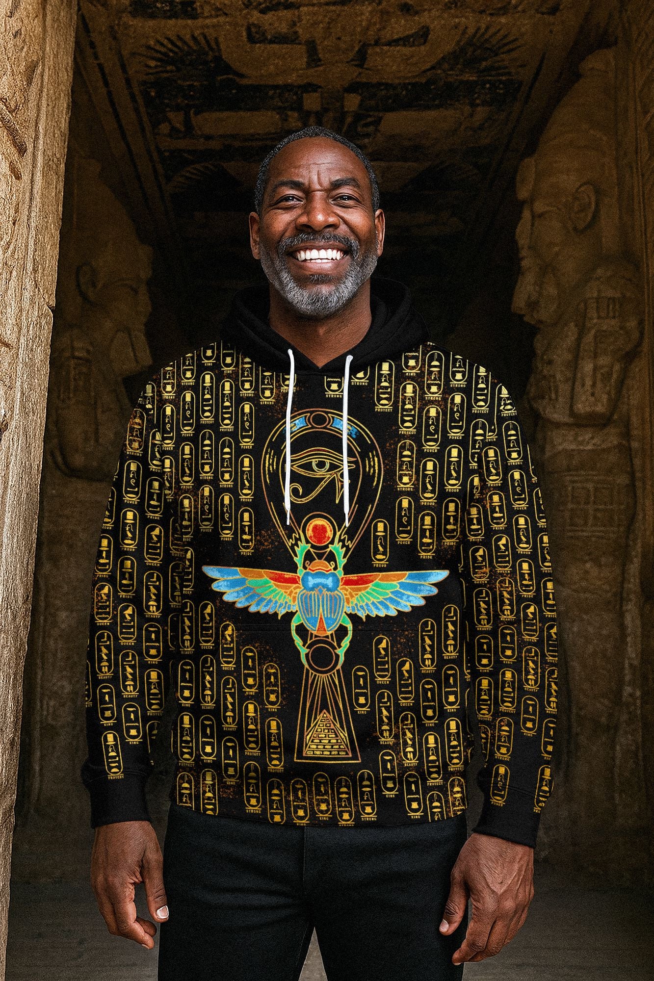 Ancient Pride All-over Hoodie Hoodie Tianci 