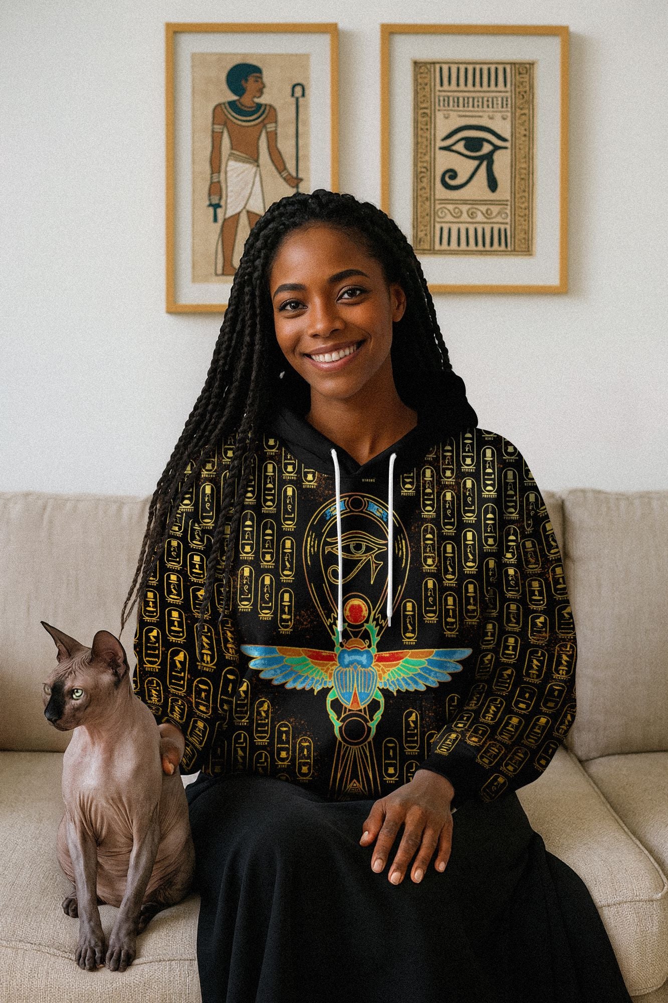 Ancient Pride All-over Hoodie Hoodie Tianci 