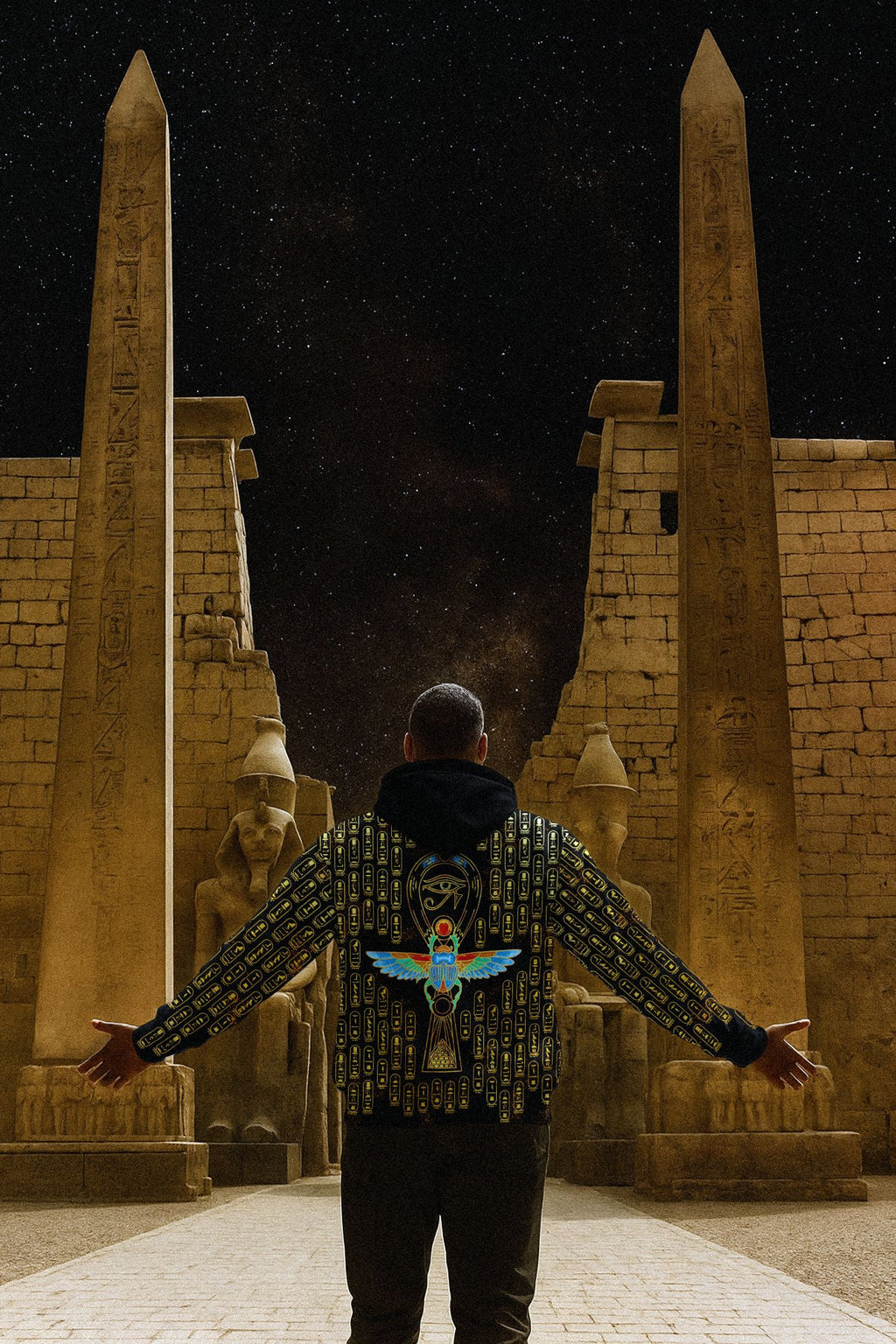 Ancient Pride All-over Hoodie Hoodie Tianci 