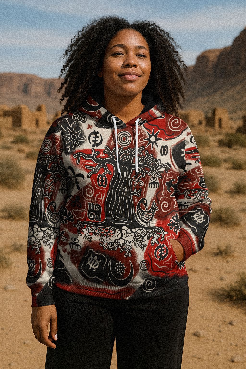 Sacred Heritage All-over Hoodie Hoodie Tianci 