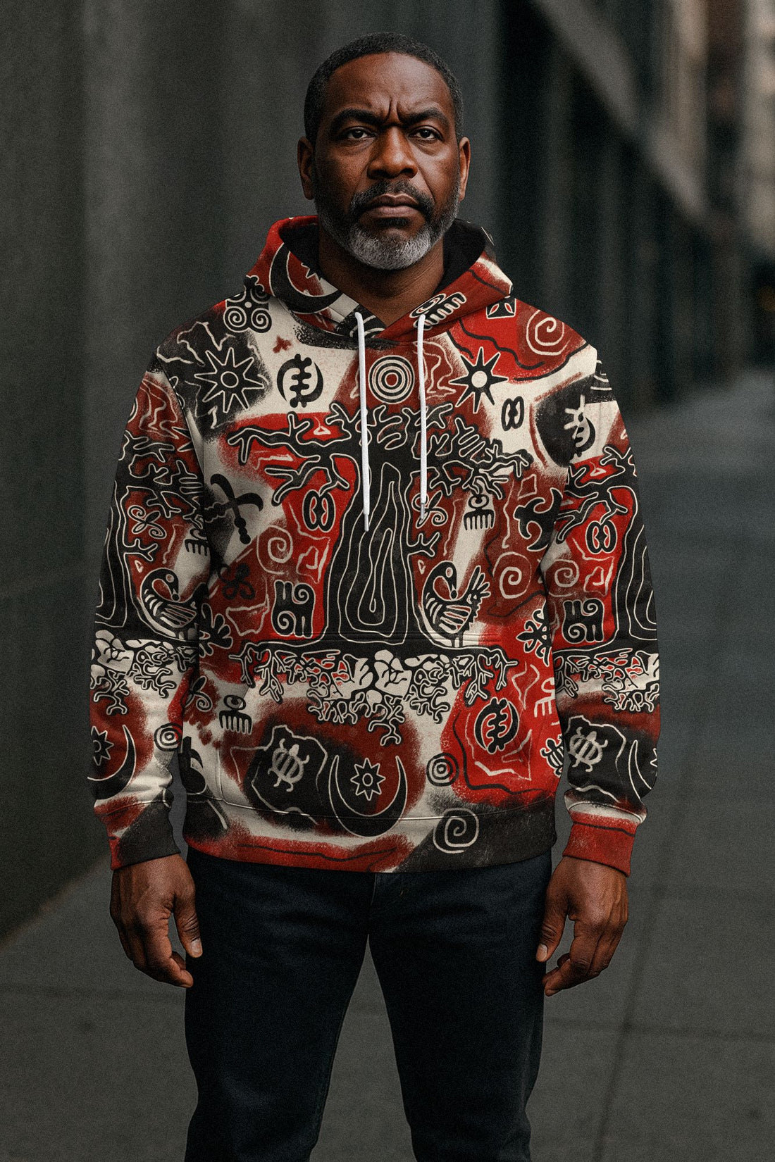 Sacred Heritage All-over Hoodie Hoodie Tianci Pullover S 