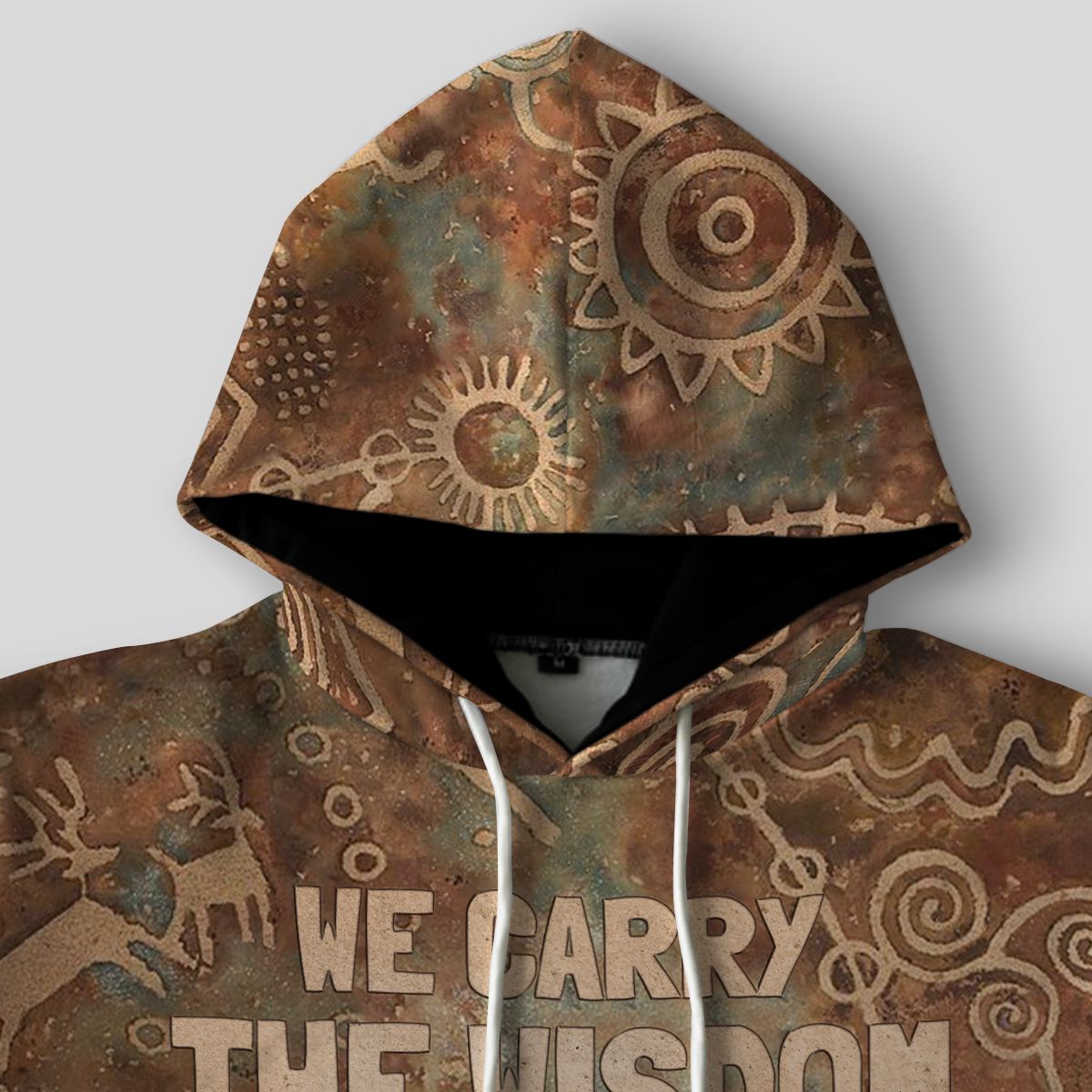 We Carry The Wisdom All-over Hoodie Hoodie Tianci 