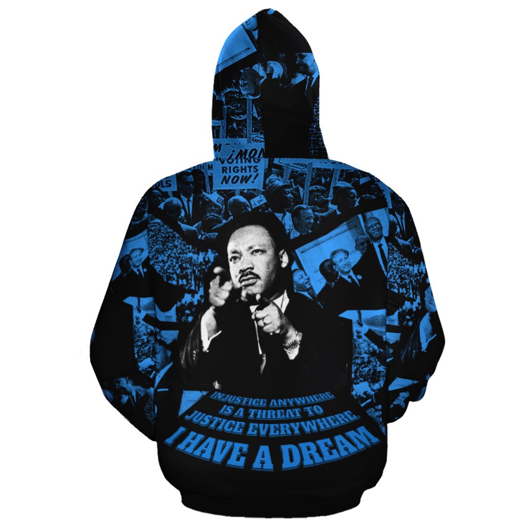 Justice Everywhere All-over Hoodie Hoodie Tianci 