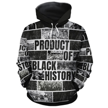 Product Of Black History All-over Hoodie Hoodie Tianci Pullover S 