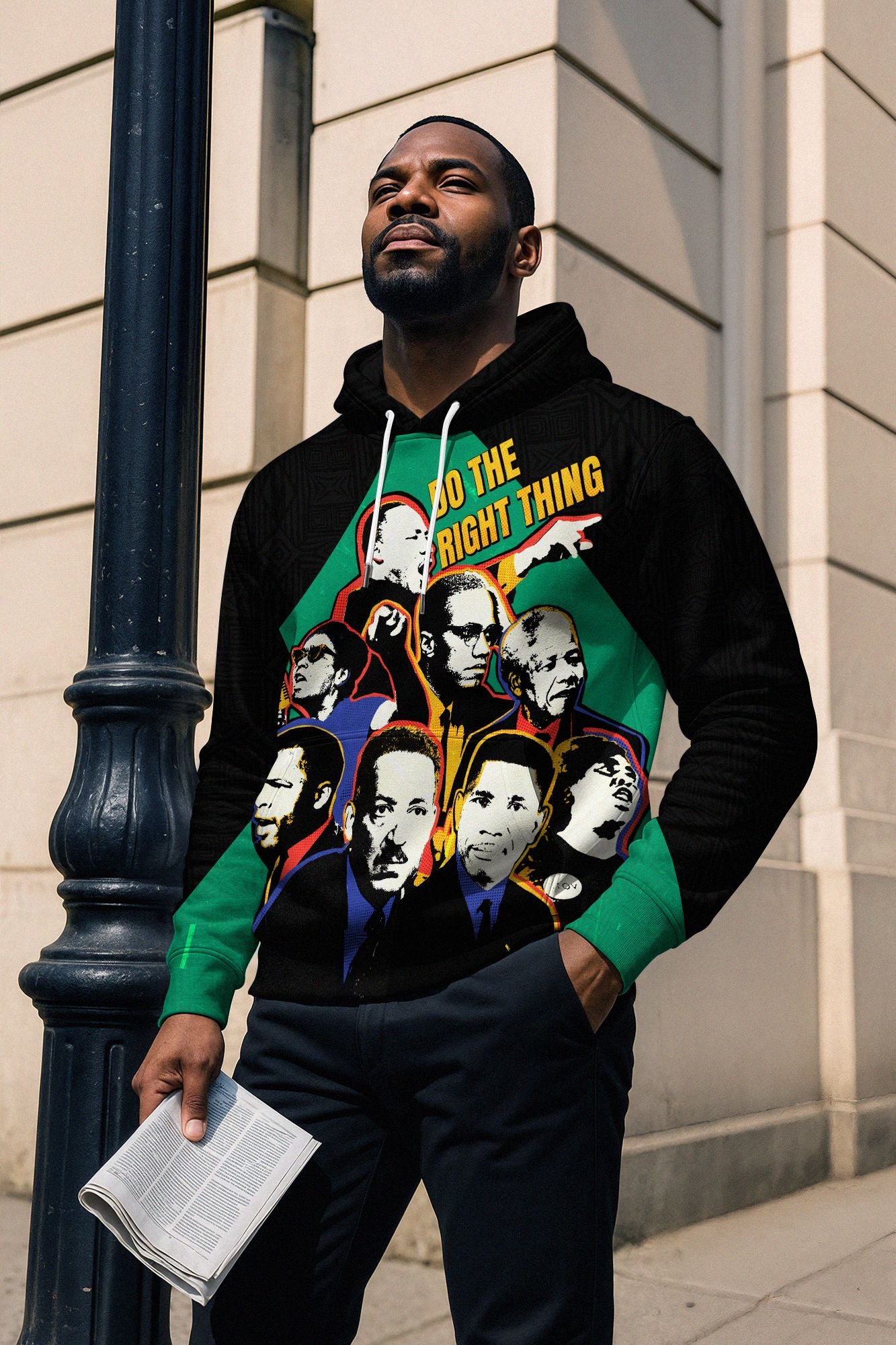Do The Right Thing All-over Hoodie Hoodie Tianci 