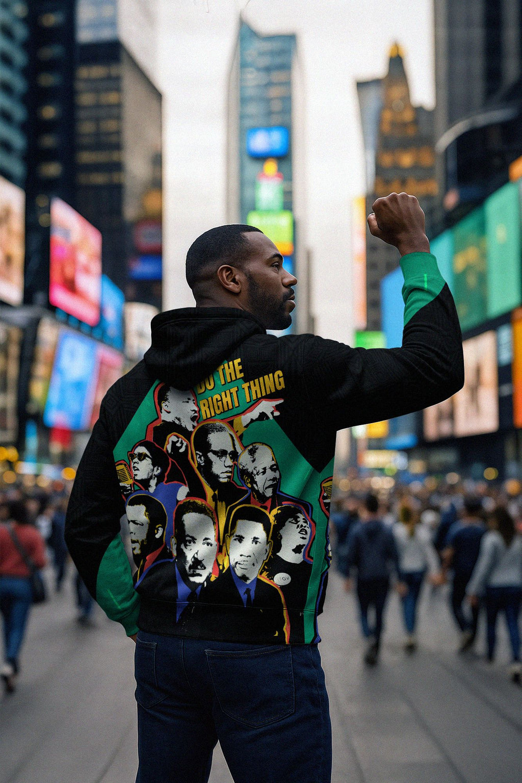 Do The Right Thing All-over Hoodie Hoodie Tianci 