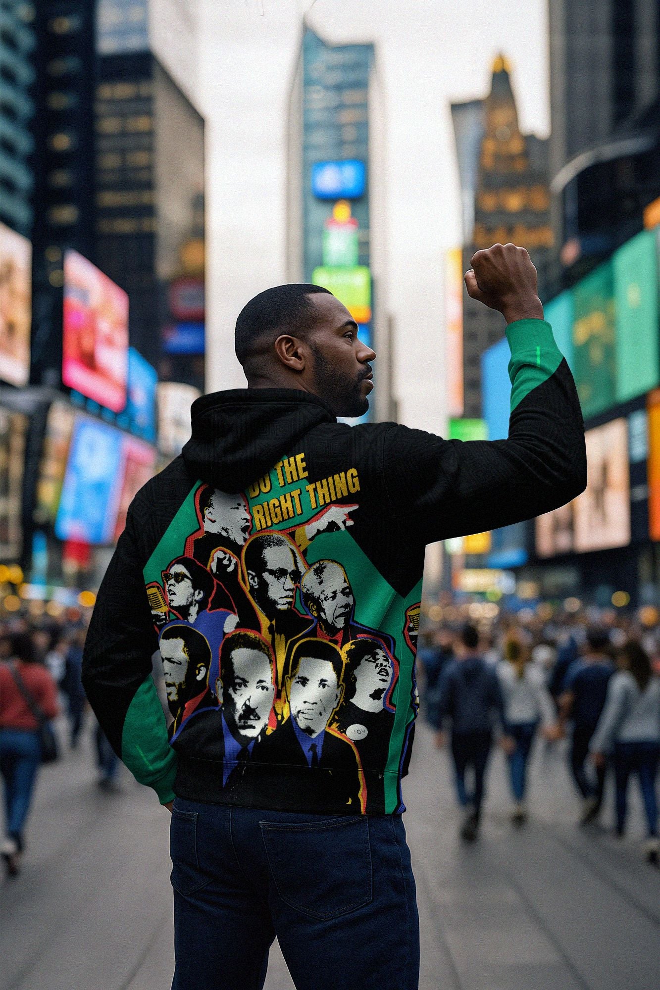 Do The Right Thing All-over Hoodie Hoodie Tianci 