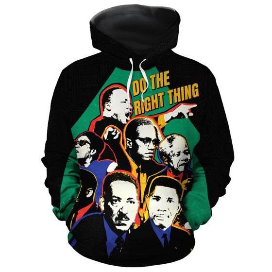 Do The Right Thing All-over Hoodie Hoodie Tianci Pullover S