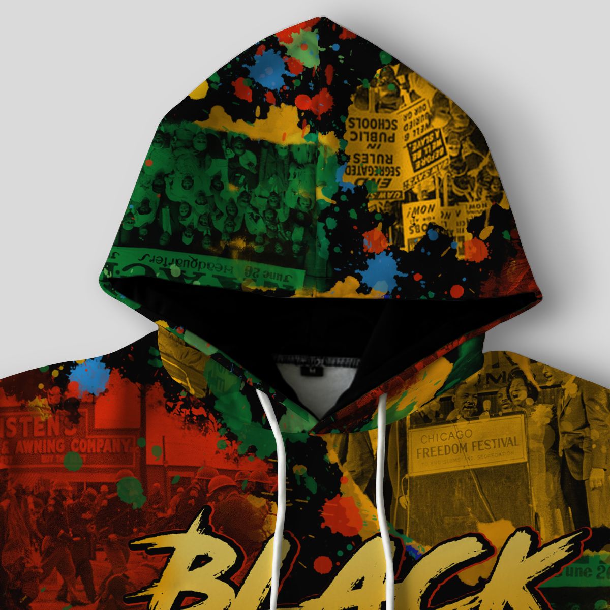 Black Lives Still Matter All-over Hoodie Hoodie Tianci 