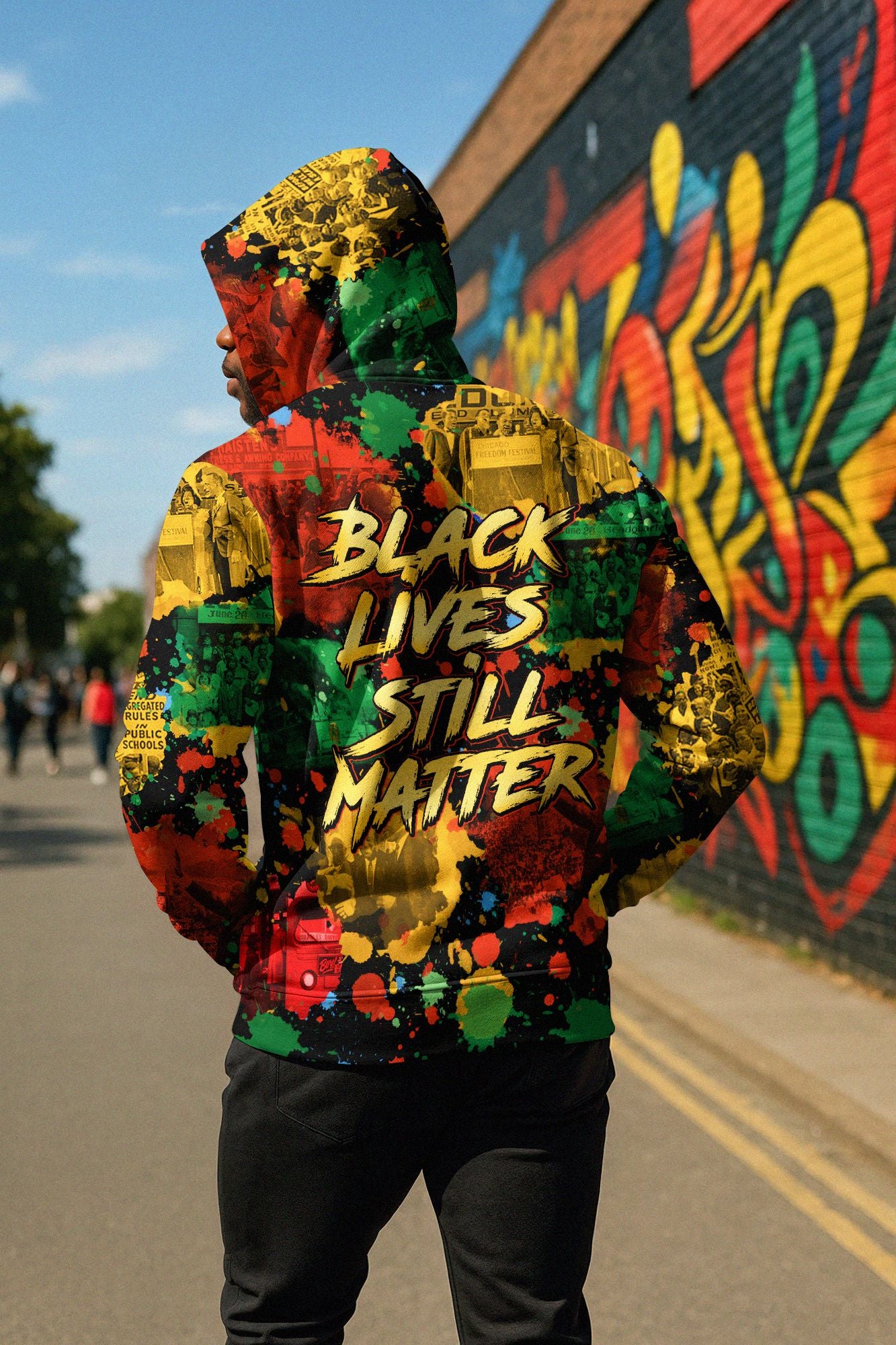 Black Lives Still Matter All-over Hoodie Hoodie Tianci 