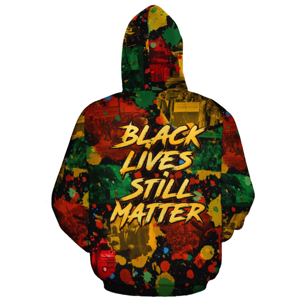 Black Lives Still Matter All-over Hoodie Hoodie Tianci 