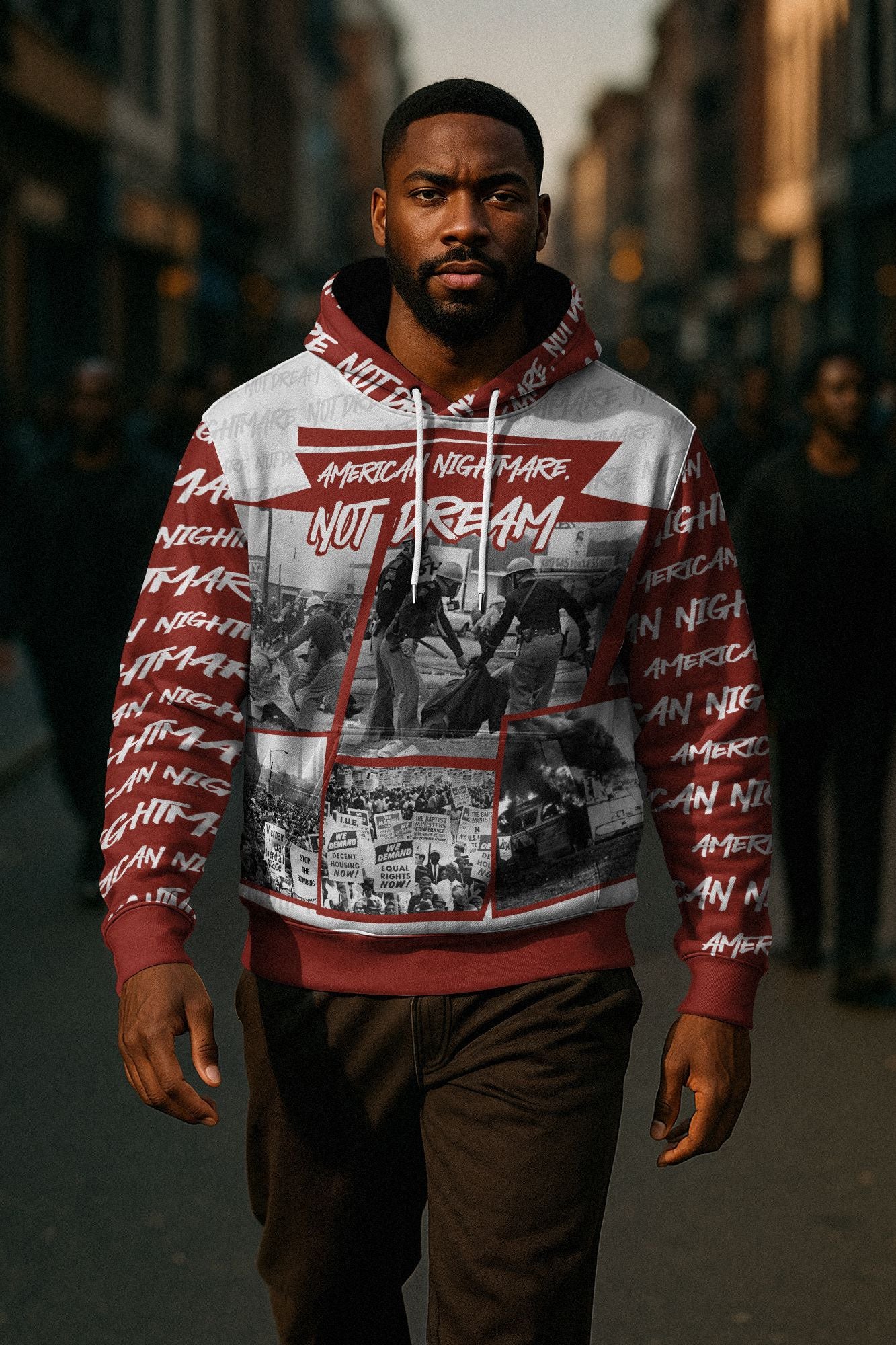 American Nightmare Not Dream All-over Hoodie Hoodie Tianci 