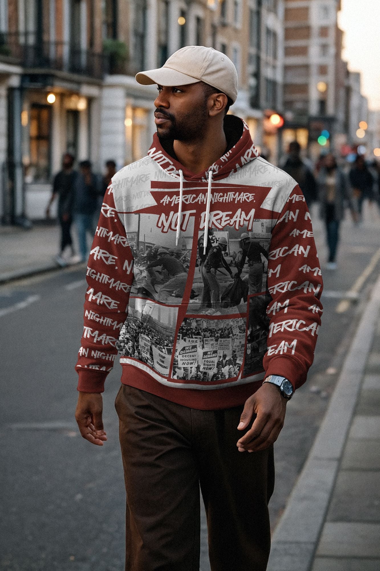 American Nightmare Not Dream All-over Hoodie Hoodie Tianci 