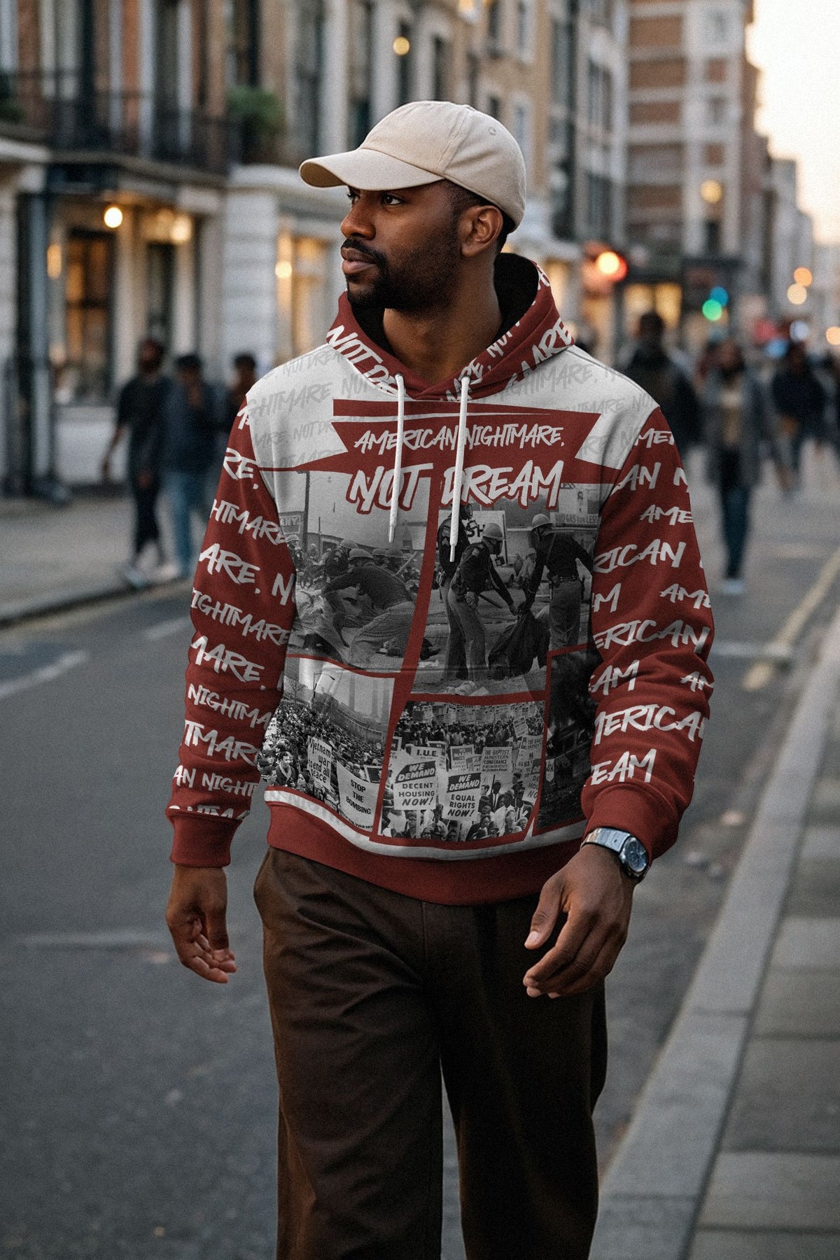 American Nightmare Not Dream All-over Hoodie Hoodie Tianci 