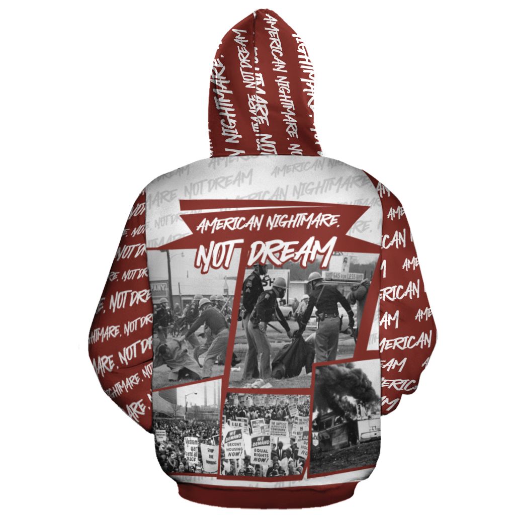 American Nightmare Not Dream All-over Hoodie Hoodie Tianci 
