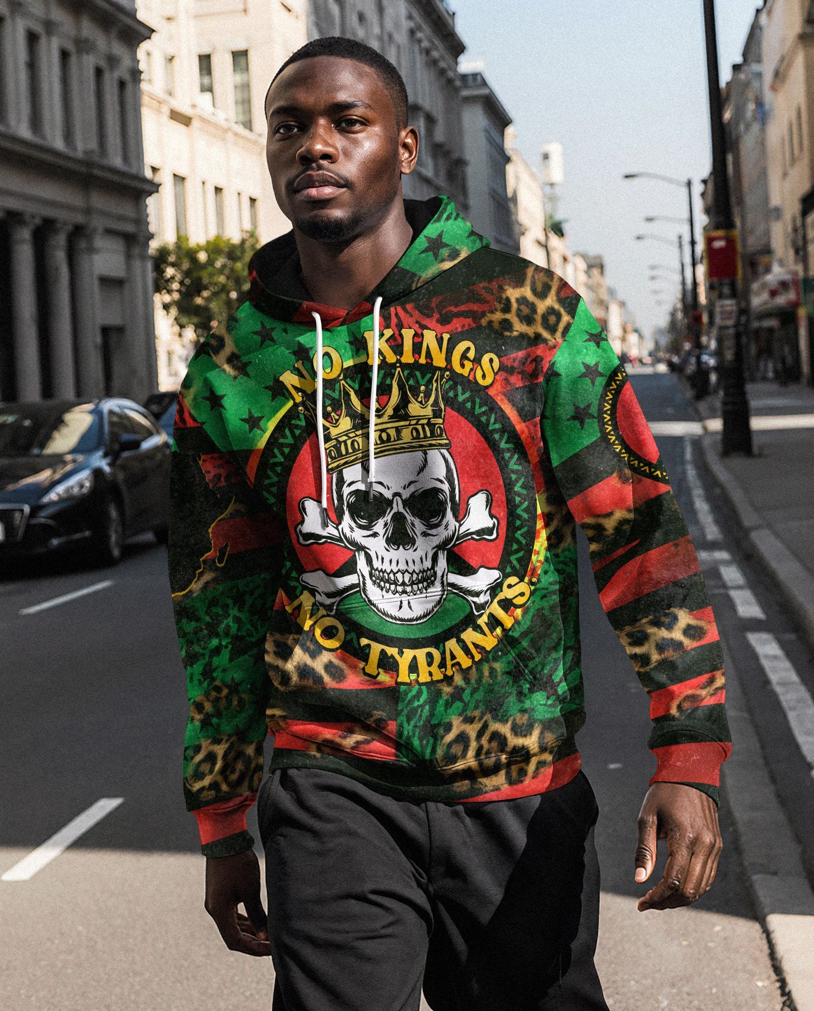 No Kings No Tyrants All-over Hoodie Hoodie Tianci 