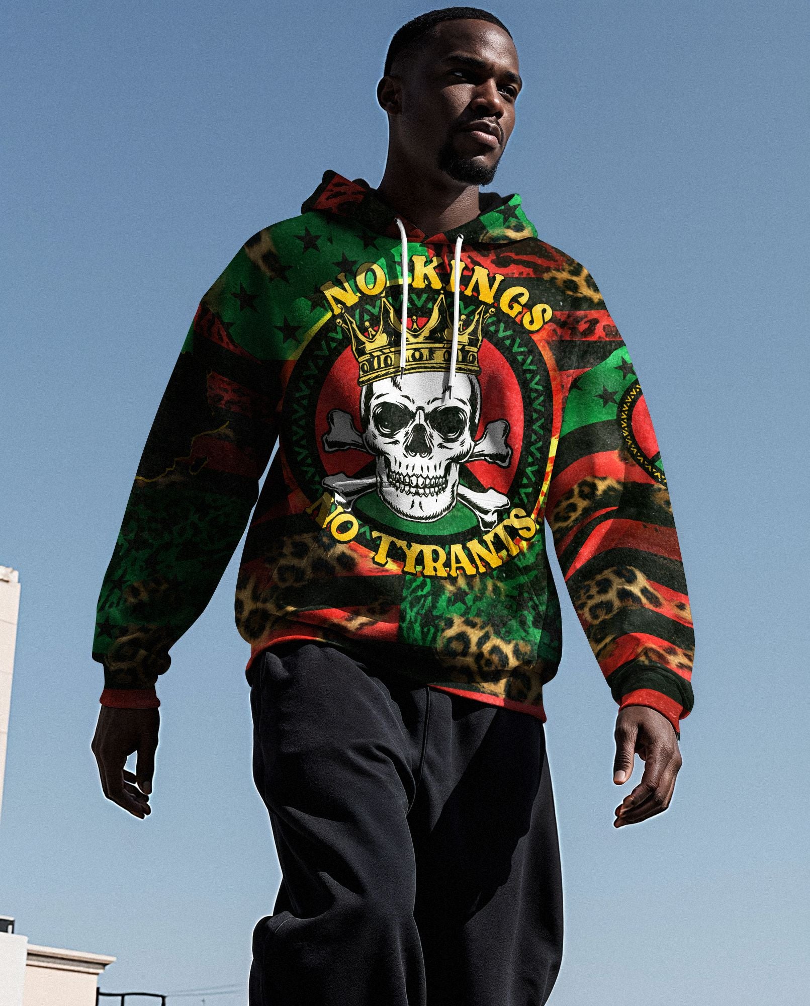 No Kings No Tyrants All-over Hoodie Hoodie Tianci 