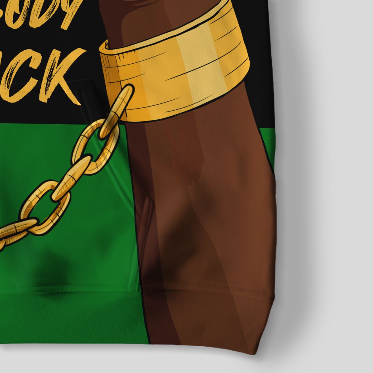 Rooting For Everybody Black All-over Hoodie Hoodie Tianci 