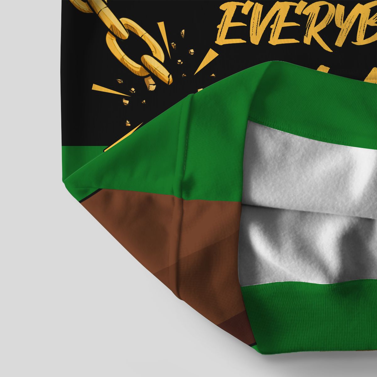 Rooting For Everybody Black All-over Hoodie Hoodie Tianci 