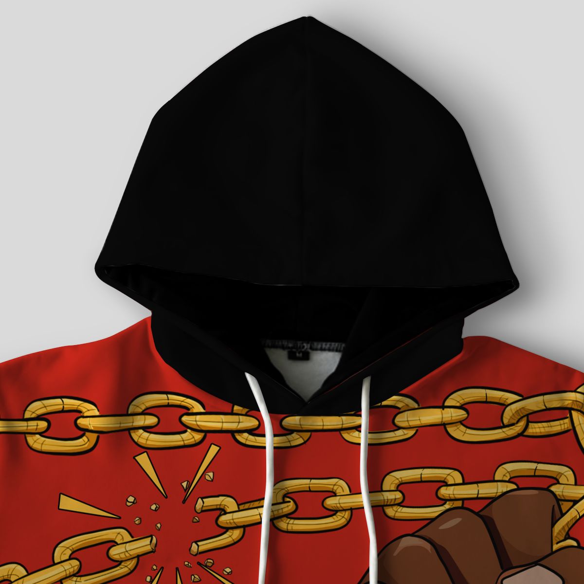 Rooting For Everybody Black All-over Hoodie Hoodie Tianci 