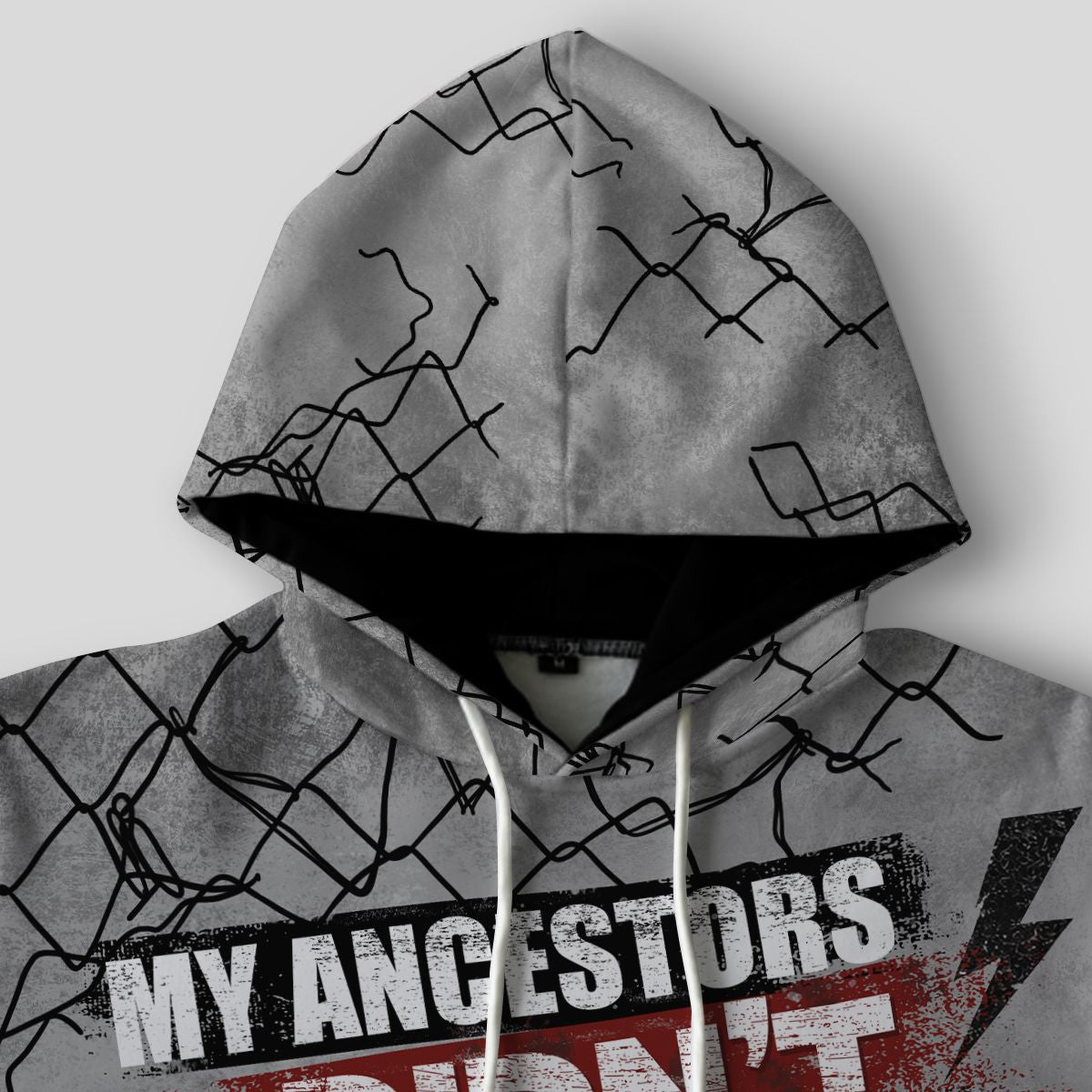 My Ancestors Didn't Survive Your Ancestors So I Could Only Whisper All-over Hoodie Hoodie Tianci 
