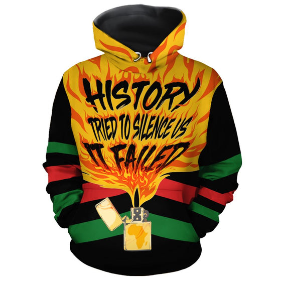 History Tried To Silence Us All-over Hoodie Hoodie Tianci Pullover S