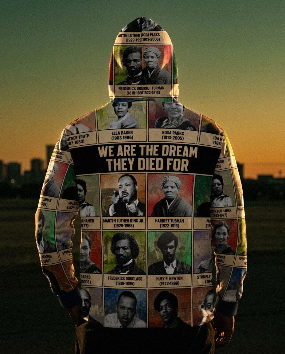 We Are The Dream They Died For All-over Hoodie Hoodie Tianci 