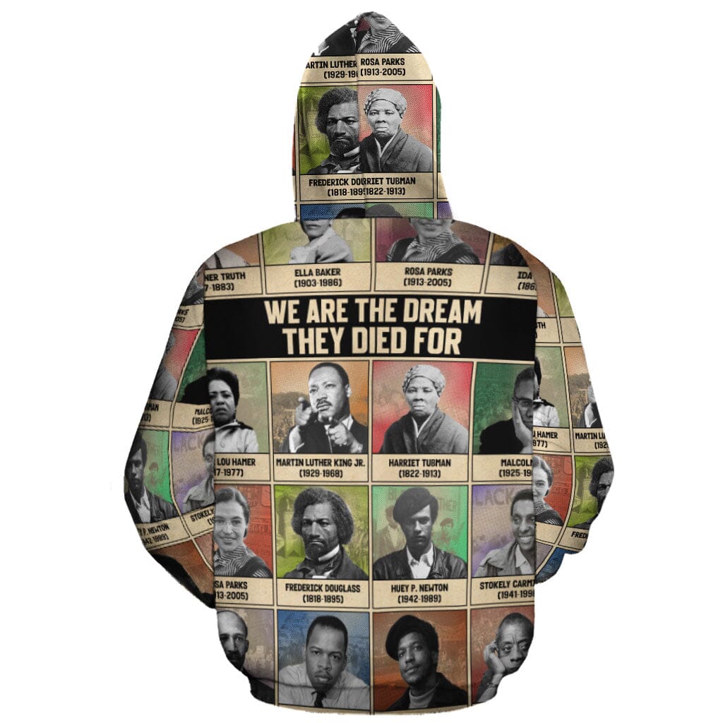 We Are The Dream They Died For All-over Hoodie Hoodie Tianci 