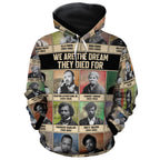 We Are The Dream They Died For All-over Hoodie Hoodie Tianci Pullover S 