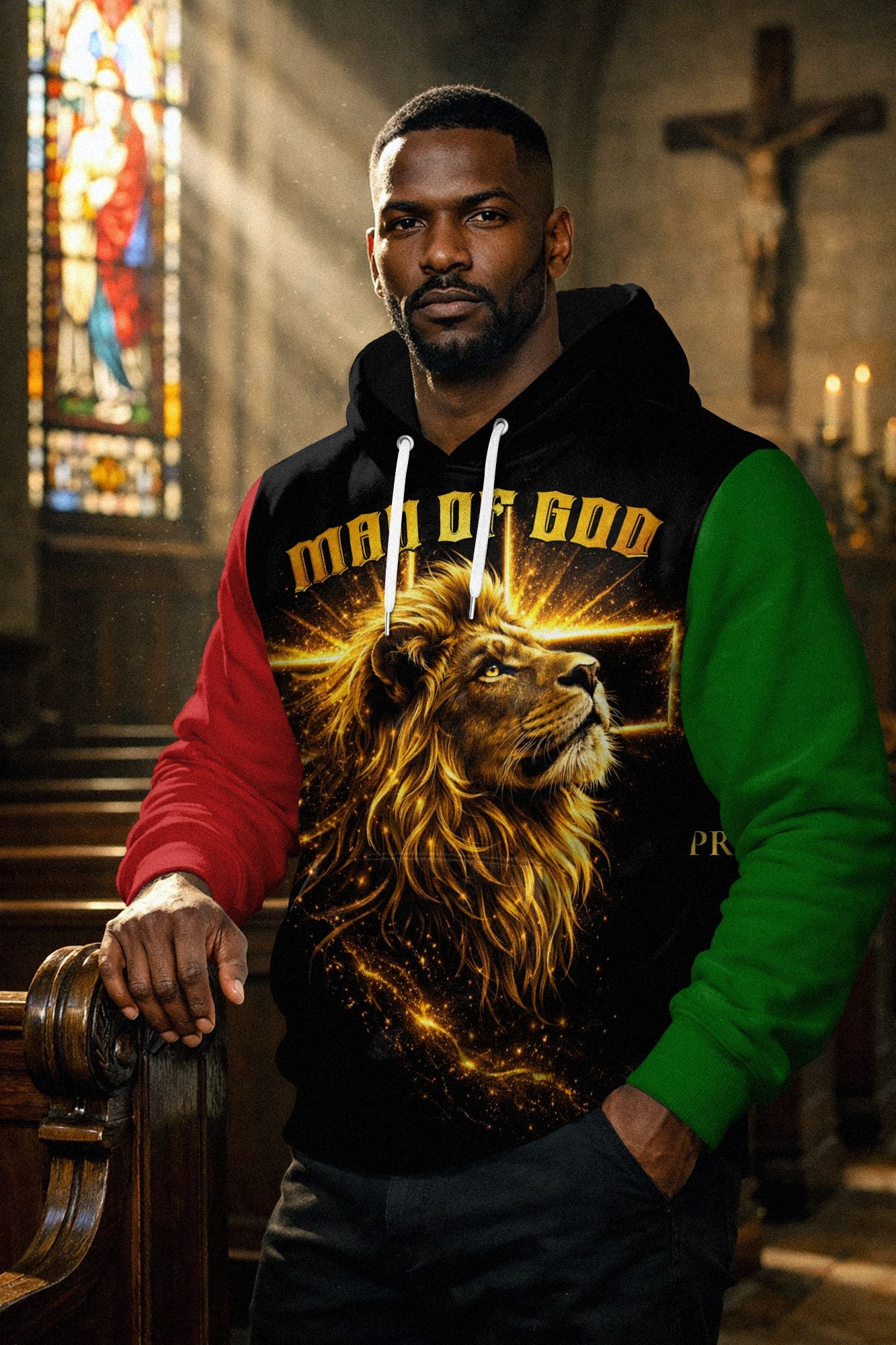 Man of God All-over Hoodie Hoodie Tianci 