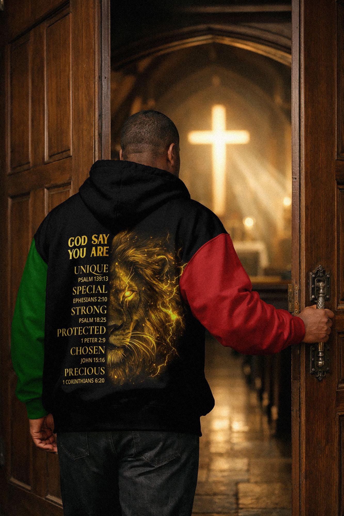 Man of God All-over Hoodie Hoodie Tianci 