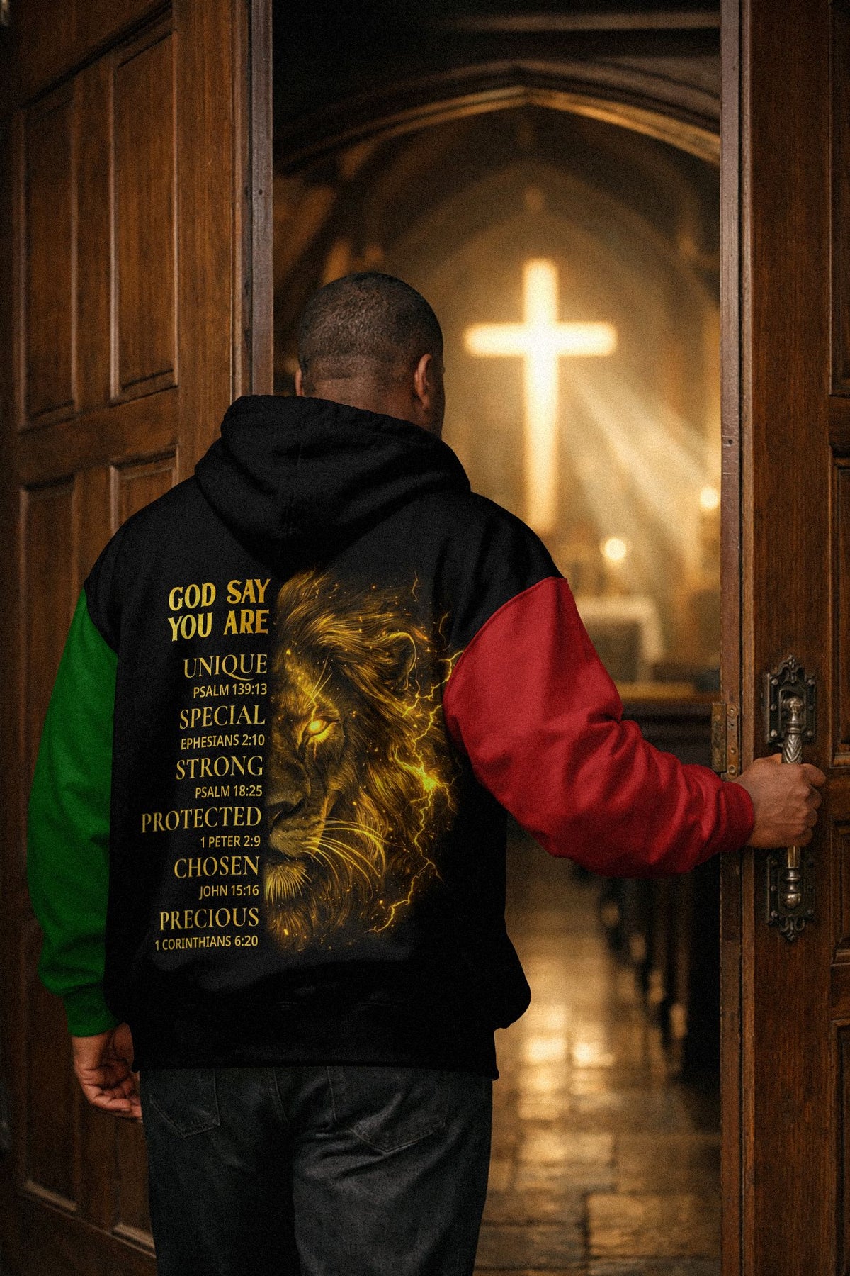 Man of God All-over Hoodie Hoodie Tianci 