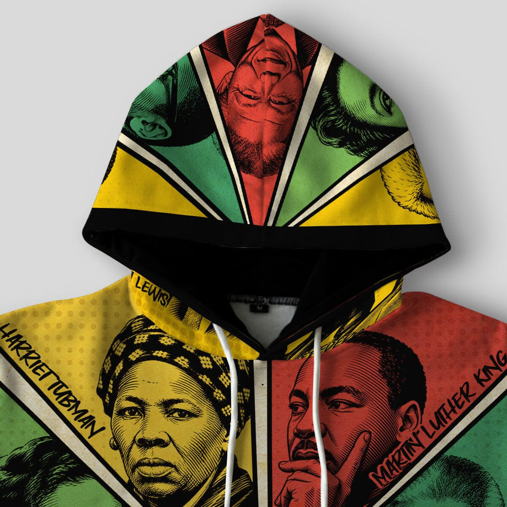 Fists of Freedom All-over Hoodie Hoodie Tianci 