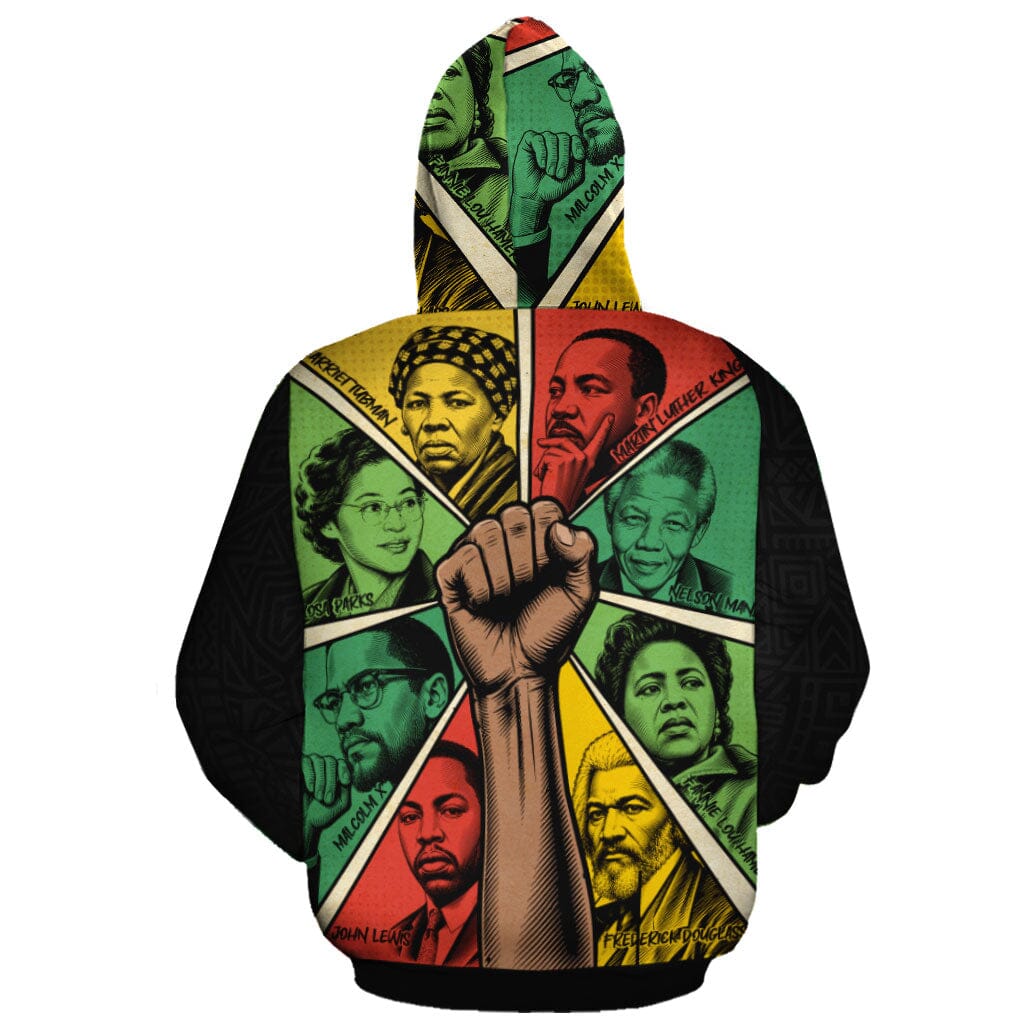 Fists of Freedom All-over Hoodie Hoodie Tianci 