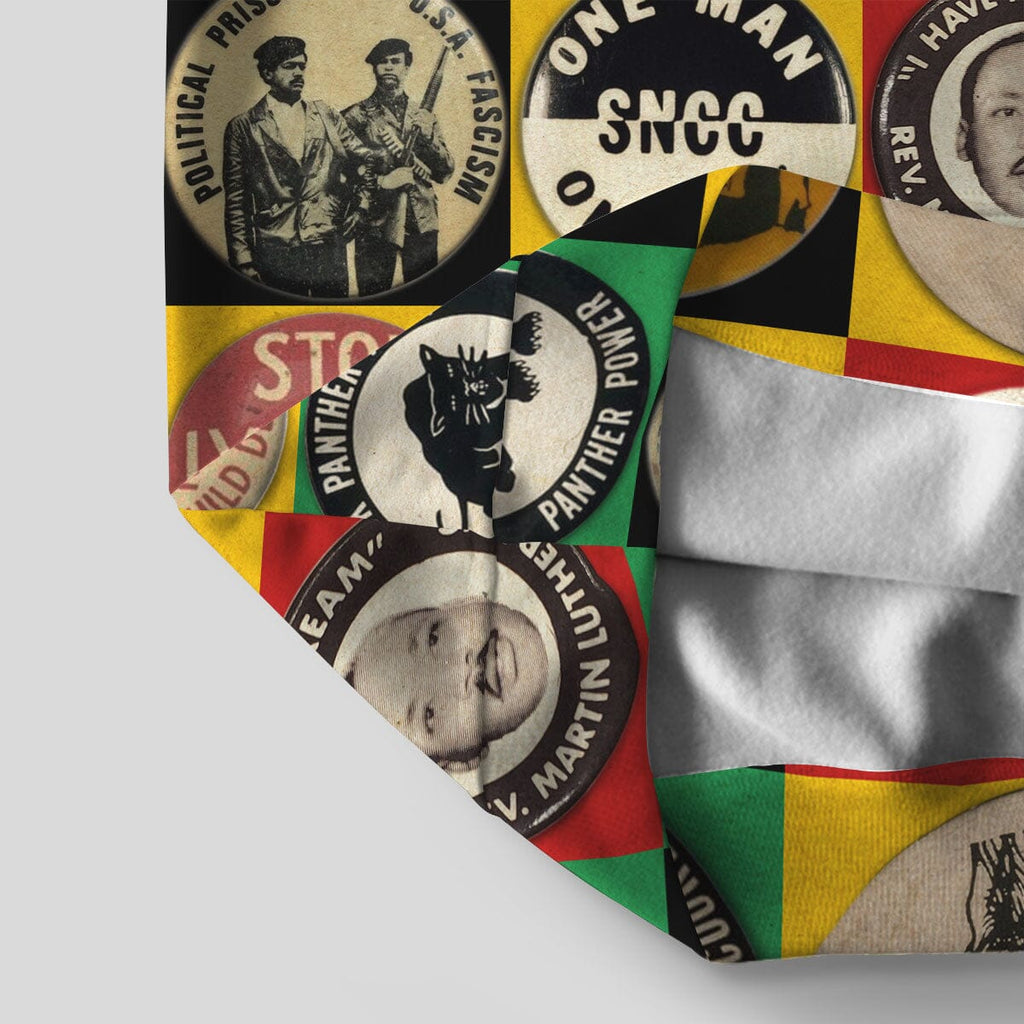 Civil Rights Buttons All-over Hoodie Hoodie Tianci 