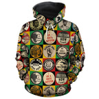 Civil Rights Buttons All-over Hoodie Hoodie Tianci 