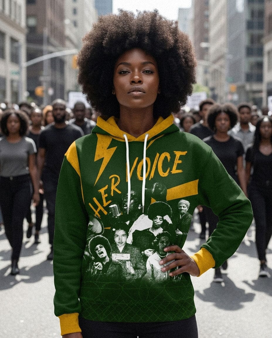 Her Voices All-over Hoodie Hoodie Tianci 