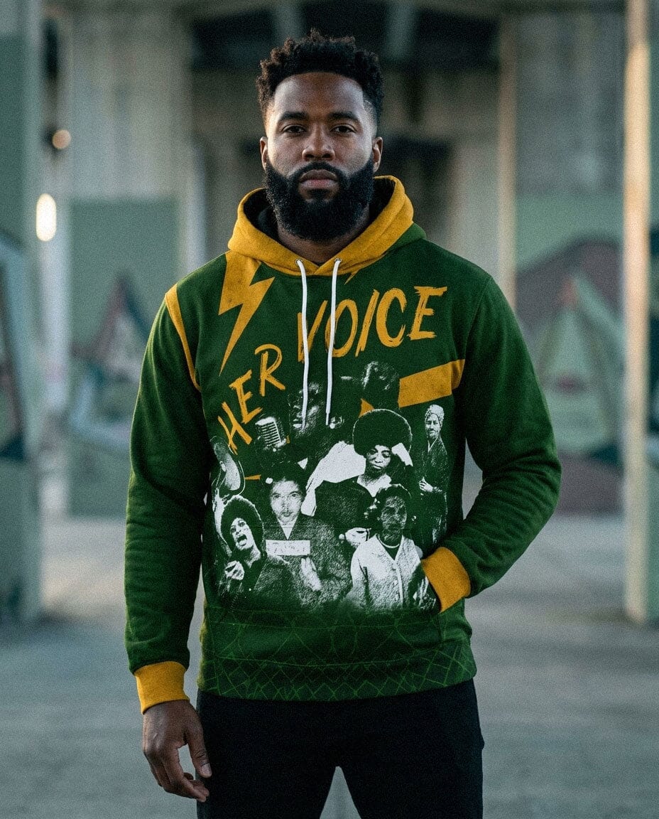 Her Voices All-over Hoodie Hoodie Tianci 