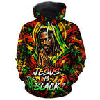 Jesus Is Black All-over Hoodie Hoodie Tianci Pullover S 