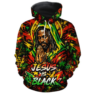 Jesus Is Black All-over Hoodie Hoodie Tianci Pullover S 