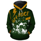 Her Voices All-over Hoodie Hoodie Tianci Pullover S 