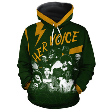 Her Voices All-over Hoodie Hoodie Tianci Pullover S 