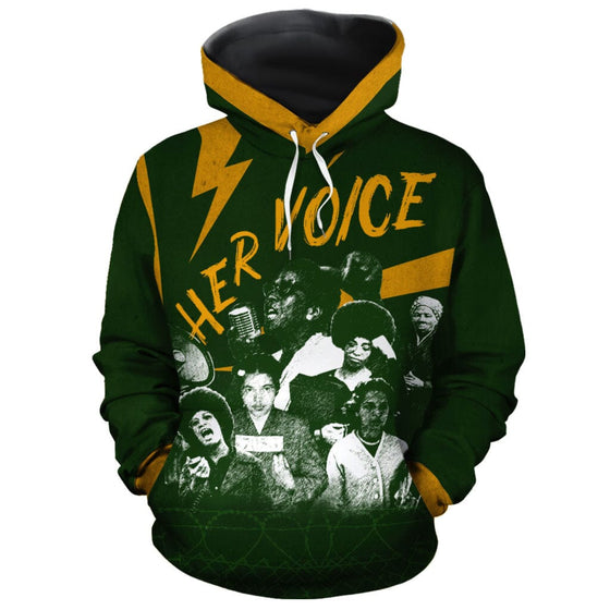 Her Voices All-over Hoodie Hoodie Tianci Pullover S 