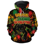 Survival Pending Revolution All-over Hoodie Hoodie Tianci Pullover S 