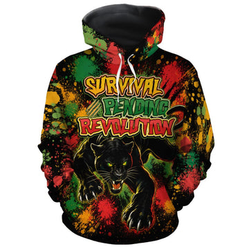 Survival Pending Revolution All-over Hoodie Hoodie Tianci Pullover S 