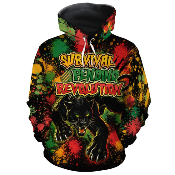 Survival Pending Revolution All-over Hoodie Hoodie Tianci Pullover S 