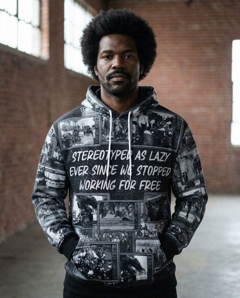 Stereotyped As Lazy Ever Since We Stopped All-over Hoodie Hoodie Tianci 