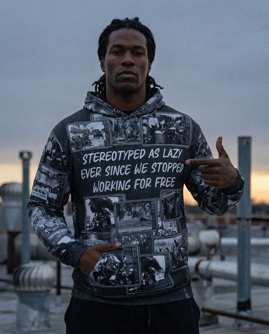 Stereotyped As Lazy Ever Since We Stopped All-over Hoodie Hoodie Tianci 