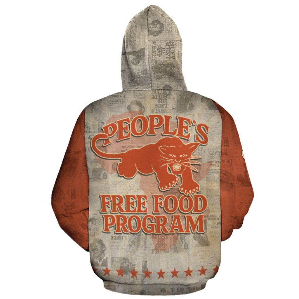 People's Free Food Program All-over Hoodie Hoodie Tianci 